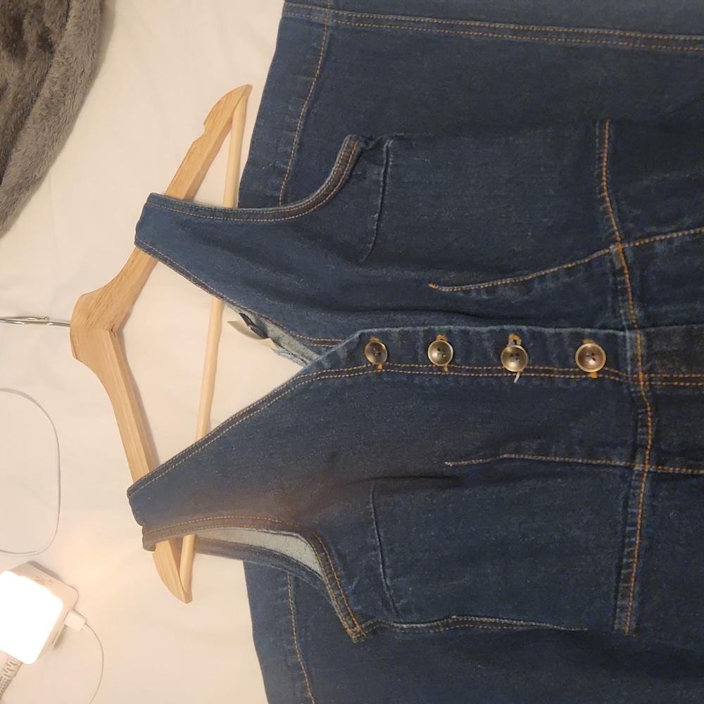 Womans wide leg overalls